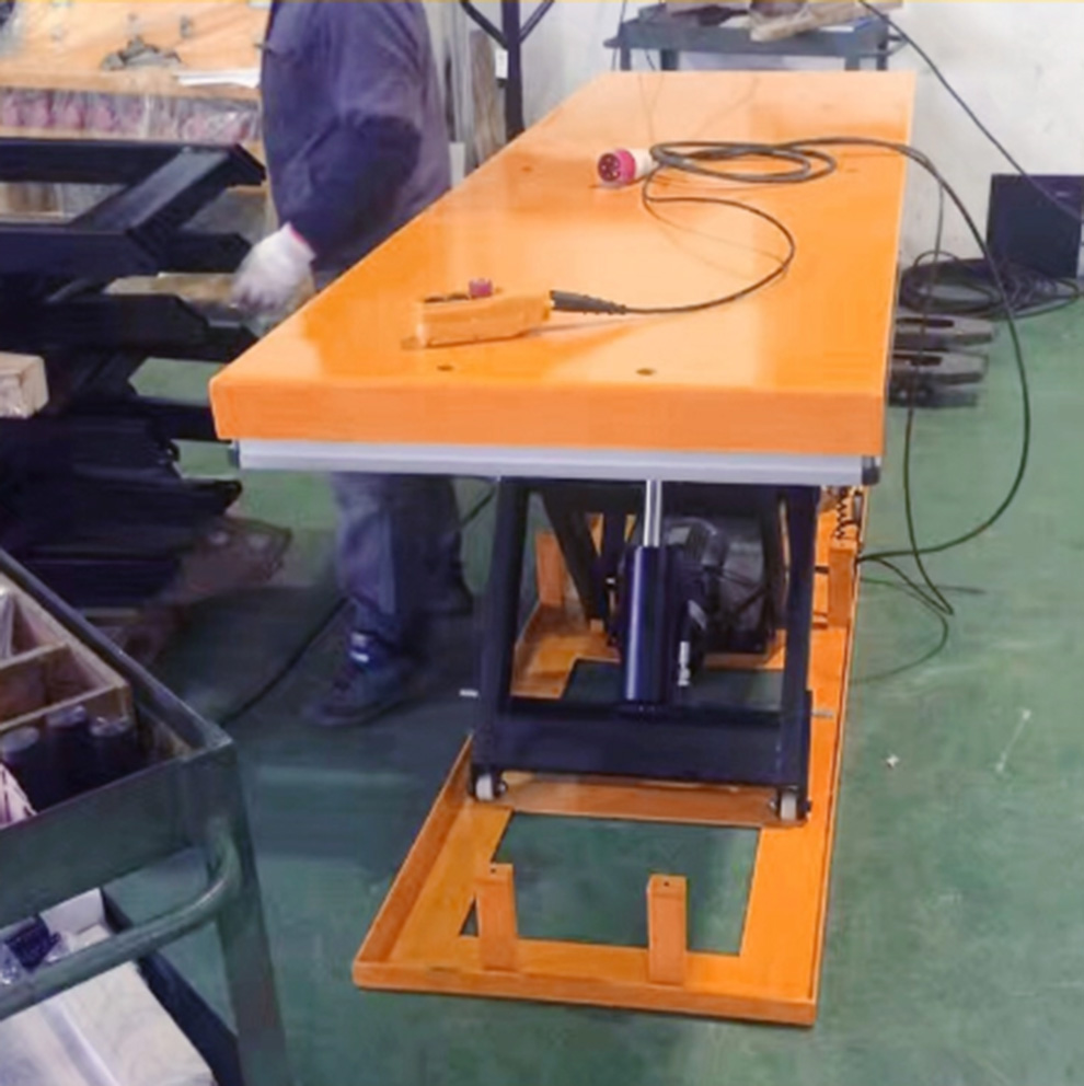 ETYY double scissor stationary electric lifting table